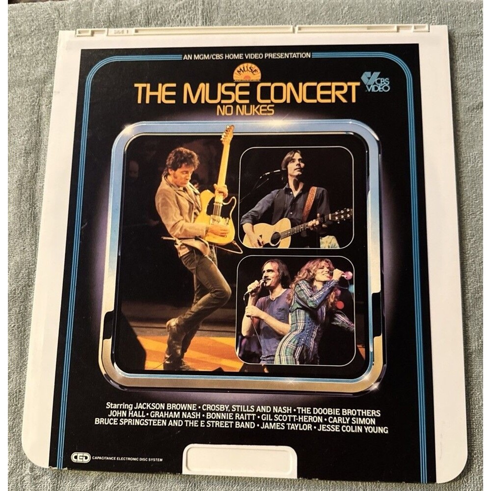 The Muse Concert - No Nukes CED (SelectaVision Video Disc)
